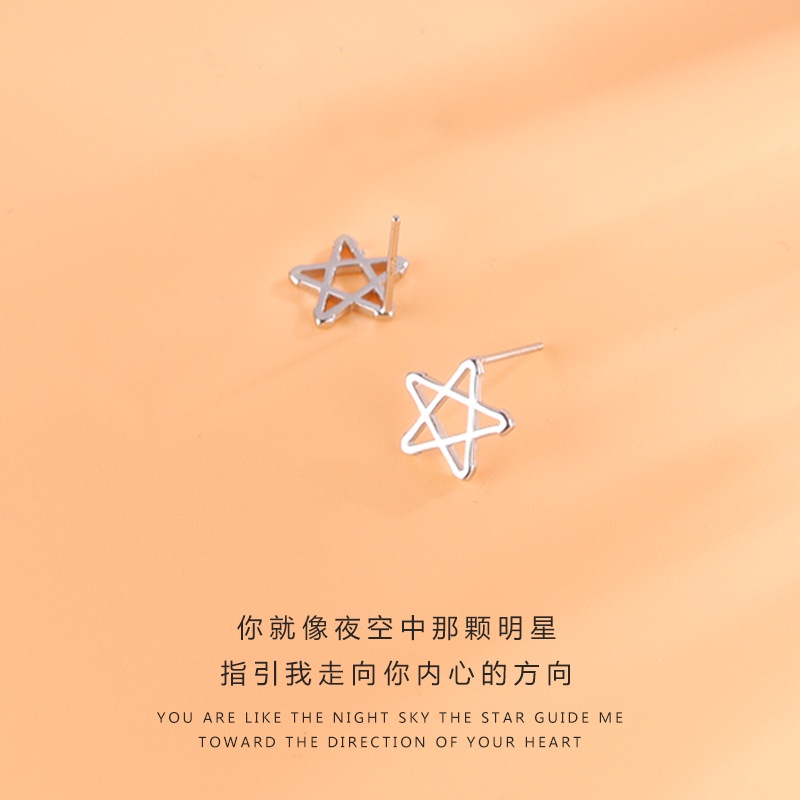 Bông Tai Ngôi Sao Năm Cánh Thời Trang Nữ Tính