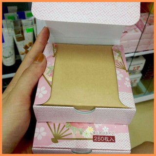 Set 250 tờ giấy thấm dầu da mặt Japan