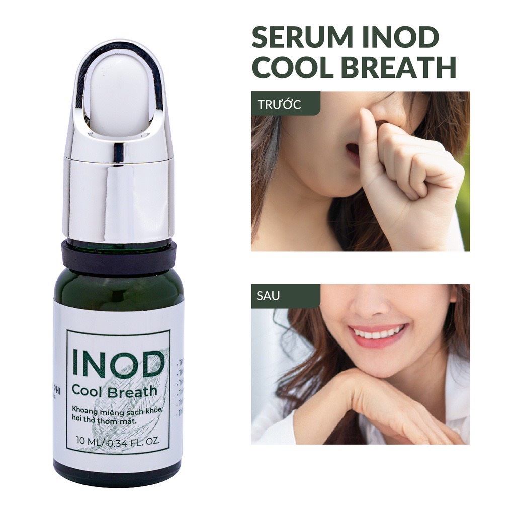 Serum Khử Mùi Hôi Miệng Inod Cool Breath Huyền Phi 10ml