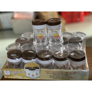 Lọ tăm tiêu 2966 chính hãng Việt Nhật, Hộp đựng tăm, Lọ đựng tiêu quán ăn, Lọ gia vị cao cấp