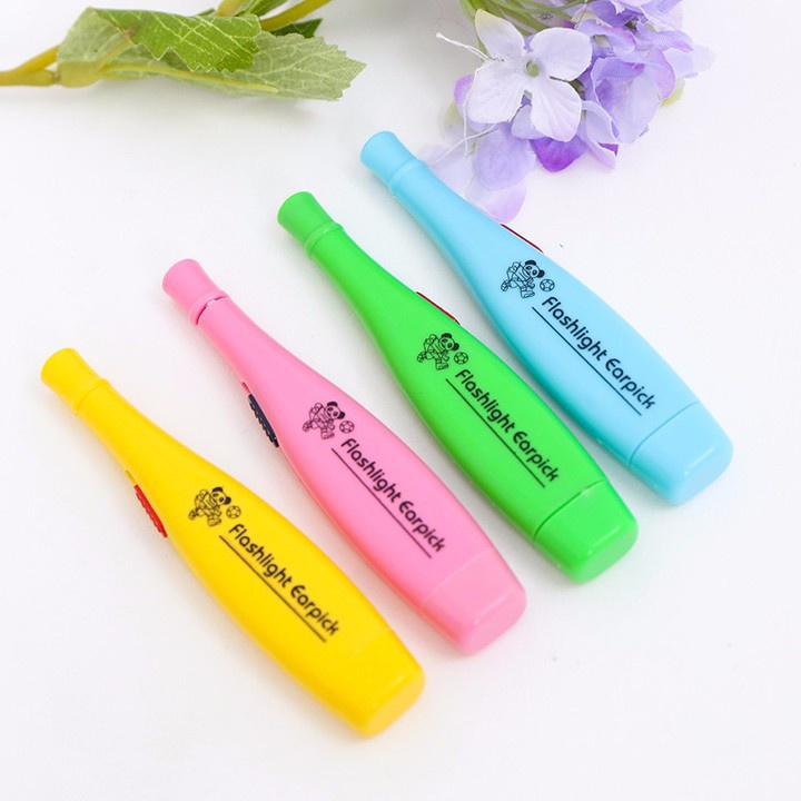 Cây Lấy, Móc Ráy Tai Có Đèn Led Tặng Kèm 3 Đầu Thay Thế Dùng Pin – Hàng Loại 1