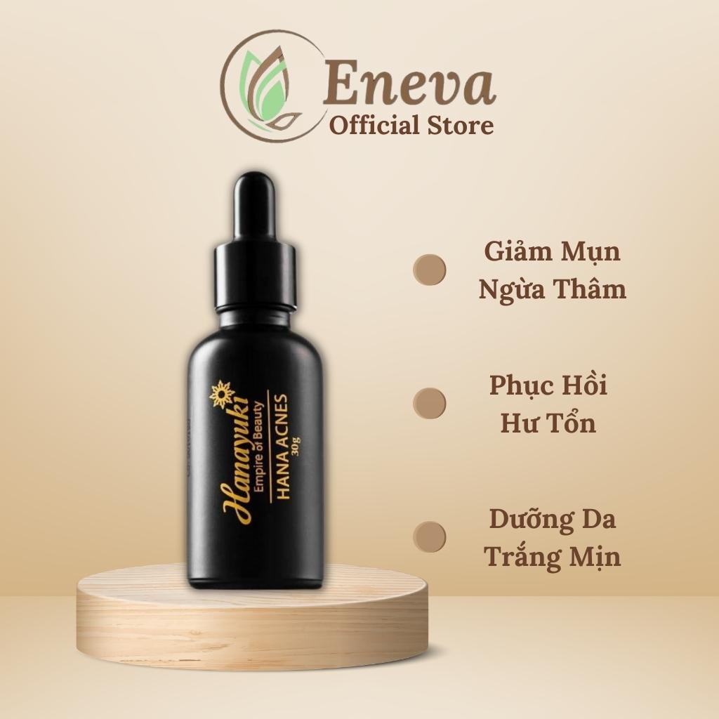 Serum Dưỡng Giảm Mụn Hana Acnes, Serum Dưỡng Ẩm Dưỡng Trắng Mờ Thâm Ngăn Mụn Tái Phát Hanayuki Chính Hãng