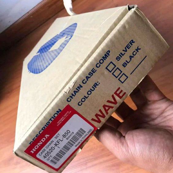 Hộp sên ,bọc xích cacte xe WAVE thái, Alpha, ZX zin thái