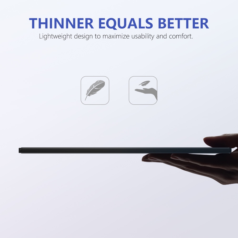 Bao Da Máy Tính Bảng Nắp Gập Từ Tính Thông Minh Siêu Nhẹ Cho Samsung Galaxy S7 Plus 12.4 &quot;2020 / S8 Plus 12.4&quot; 2022