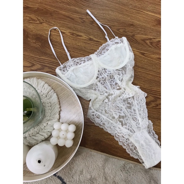 Bộ ren liền mảnh - BODYSUIT demoiselle