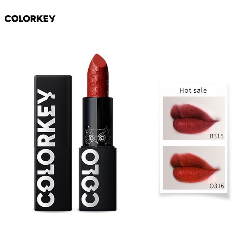 Colorkey Son Môi Màu Lì colorkey Không Khô Vỏ Nam Châm Tiện Lợi Dành Cho Học Sinh 3.5g