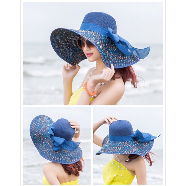 Mũ chống nắng Mũ đi biển Nón chống nắng Mũ rơm luffy Mũ rộng vành Nón nữ thời trang Mũ che nắng