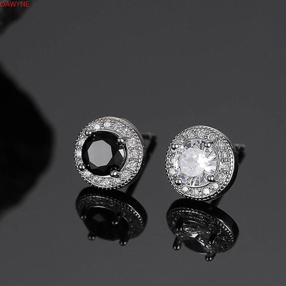 Khuyên Tai Người Đàn Ông DWAYNE Sang Trọng Cổ Điển|Khuyên Tai Tròn Mini Cá Tính Độc Đáo Hợp Thời Trang