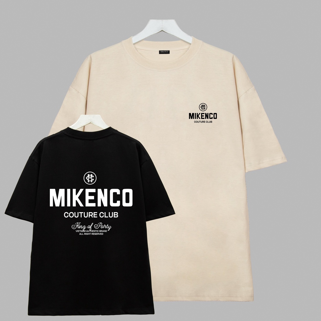 Áo thun MIKECO COUTURE CLUB YGGENZ shop , Áo thun unisex nam nữ from rộng oversize chất liệu cotton 100%