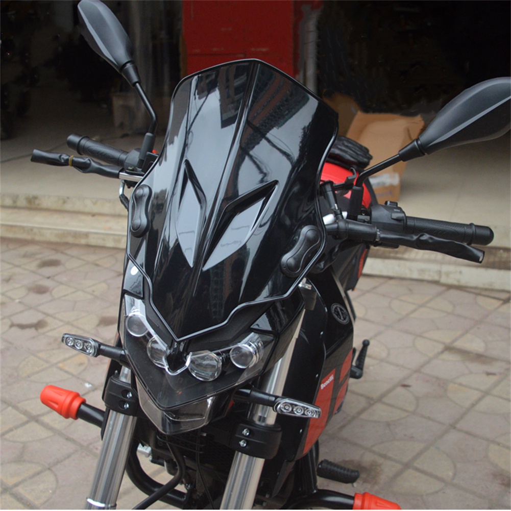 Kính Chắn Gió Kèm Giá Đỡ Chuyên Dụng Cho Benelli BJ125-3E TNT125 TNT135