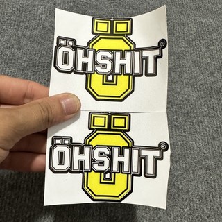 Team stick ohshit 3 lớp siêu xịn