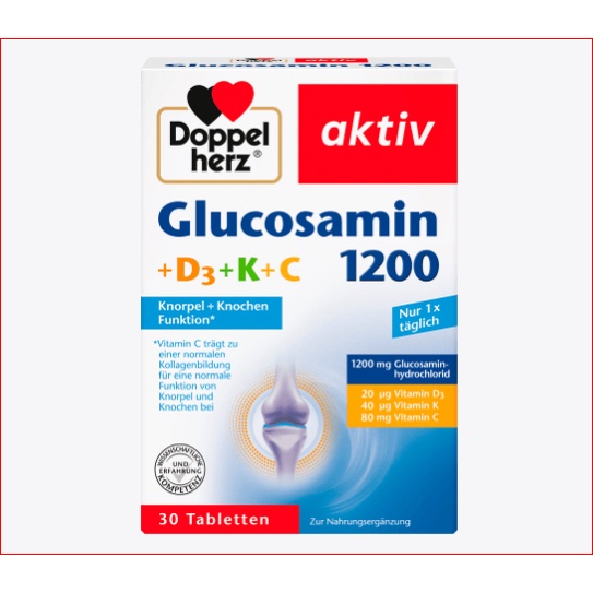 Hàng Đức Glucosamin 1200 hộp 30 viên