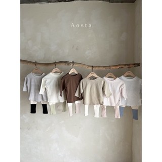 [AOSTA] Basic T-Shirt | Áo Thun Trơn Basic Unisex 100% Cotton KC