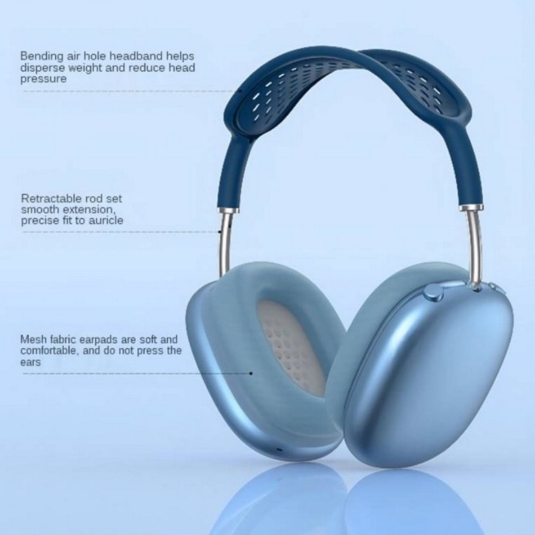 Tai Nghe Vòng Đầu Kết Nối Bluetooth 5.0 P9AirMax Nhiều Màu Sắc Dùng Để Chơi Game Trên Điện Thoại / Máy Tính