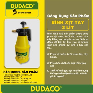 Bình xịt tưới cây 2 Lít ( Hàng loại 1 ) ĐU01