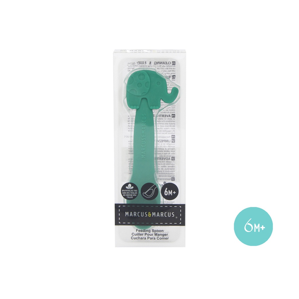 Thìa ăn dặm silicon cho bé Marcus & Marcus, từ 6 tháng - Ollie