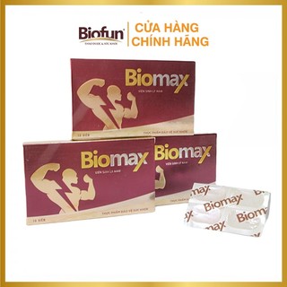 ✅[CHÍNH HÃNG] Thực Phẩm Bảo Vệ Sức Khỏe Biomax - Viên Sinh Lý Nam Biomax, Hỗ Trợ Chức Năng Sinh Lý