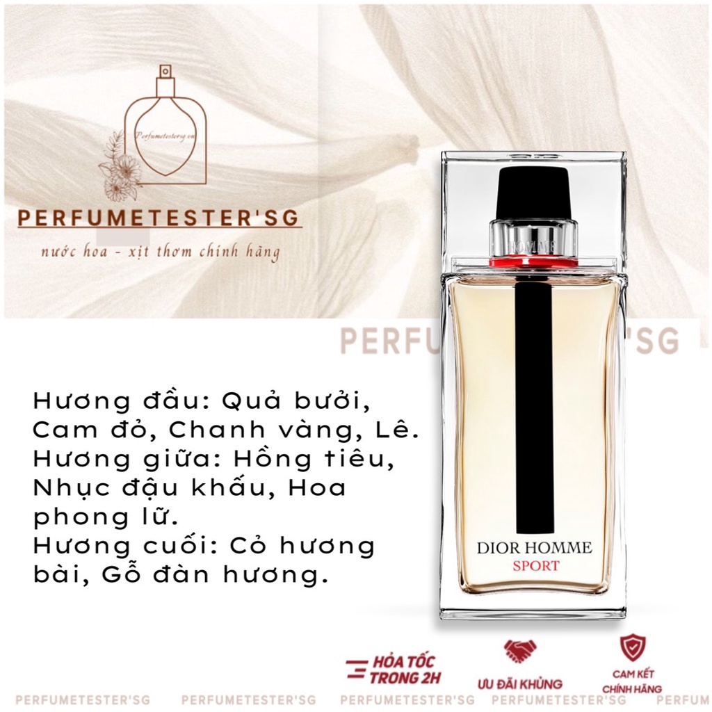Nước hoa unisex 𝐃𝐈𝐎𝐑 HOMME SPORT -𝒑𝒆𝒓𝒇𝒖𝒎𝒆𝒕𝒆𝒔𝒕𝒆𝒓