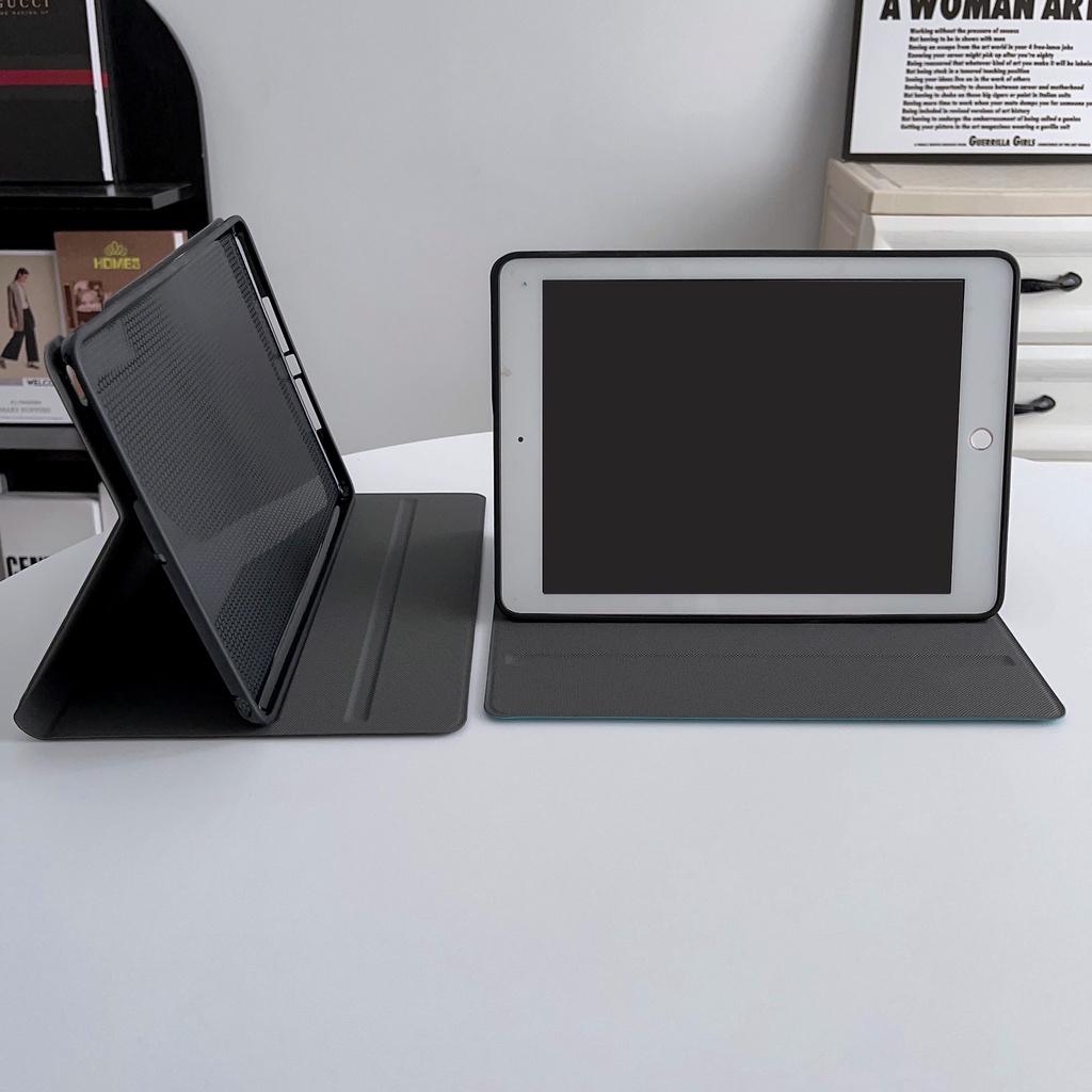 Bao Da PU Máy Tính Bảng Nắp Lật Thời Trang Cho Lenovo XiaoXin Pad 2022 10.61 "TB-125FU TB-128FU TB125 TB128 Ốp