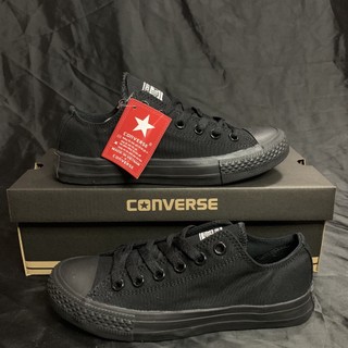 Giày Converse Classic thấp cổ full đen full box cao cấp