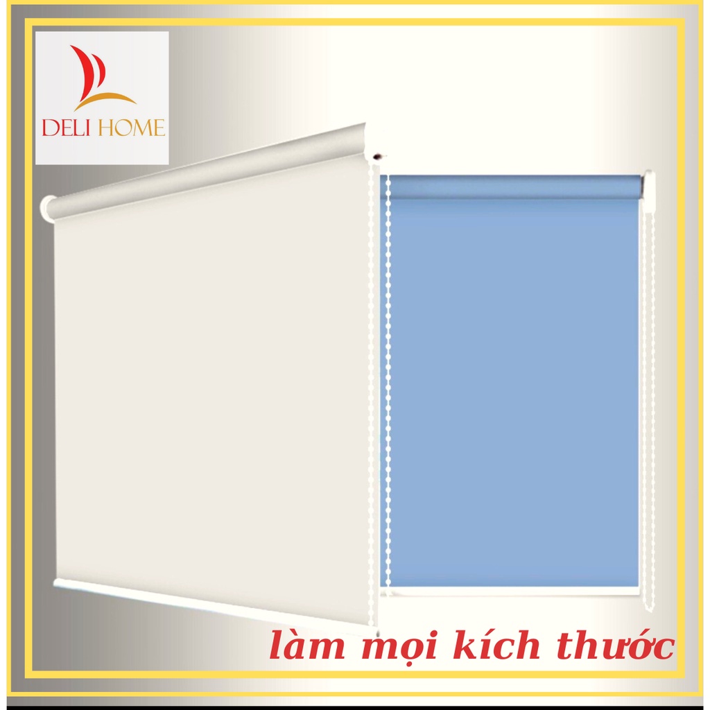 Rèm cuốn cản sáng 100%, rèm cuốn chống nắng Deli Home