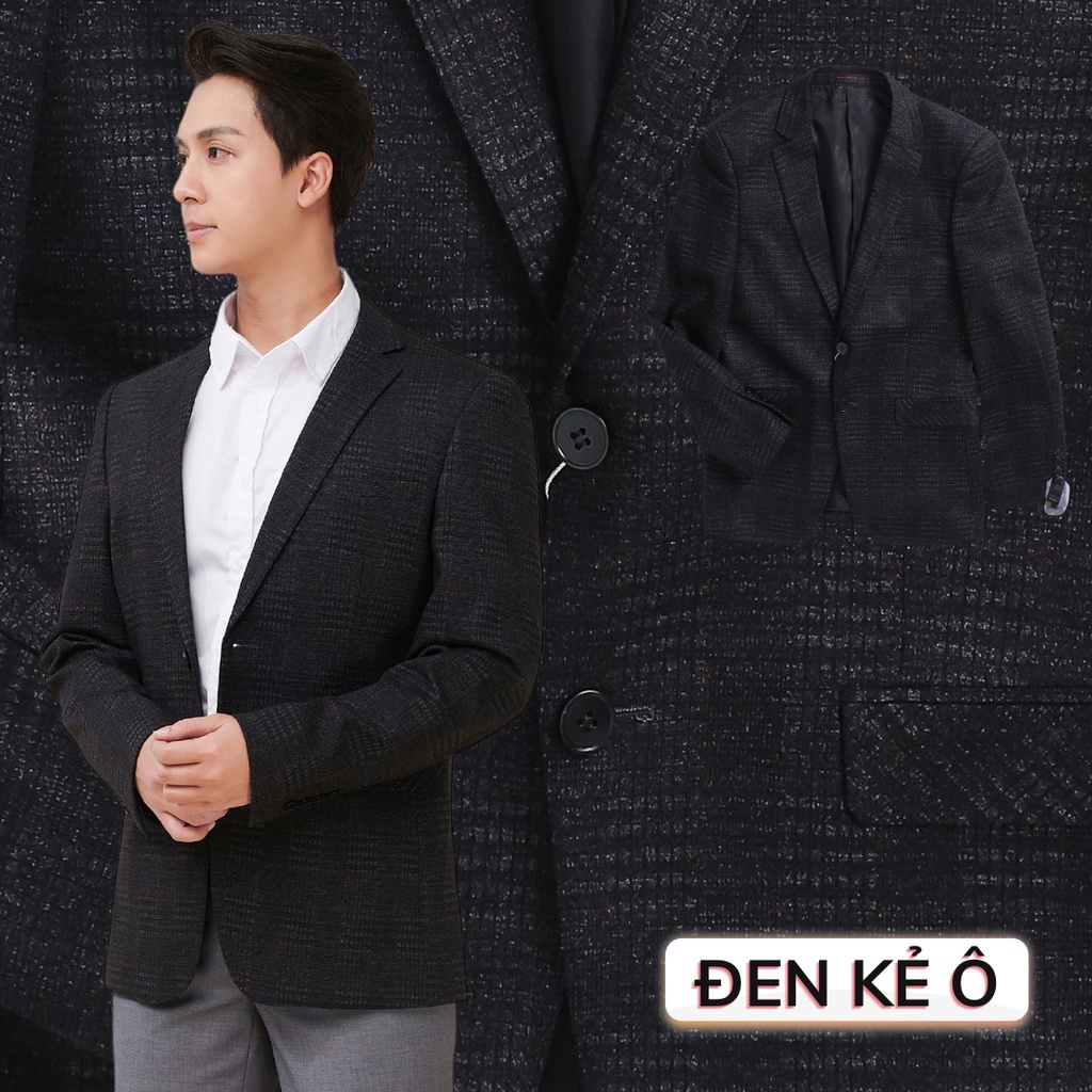 Áo vest nam công sở Hàn Quốc DARNELL Blazer slimfit chất liệu cao cấp sang trọng DN1270