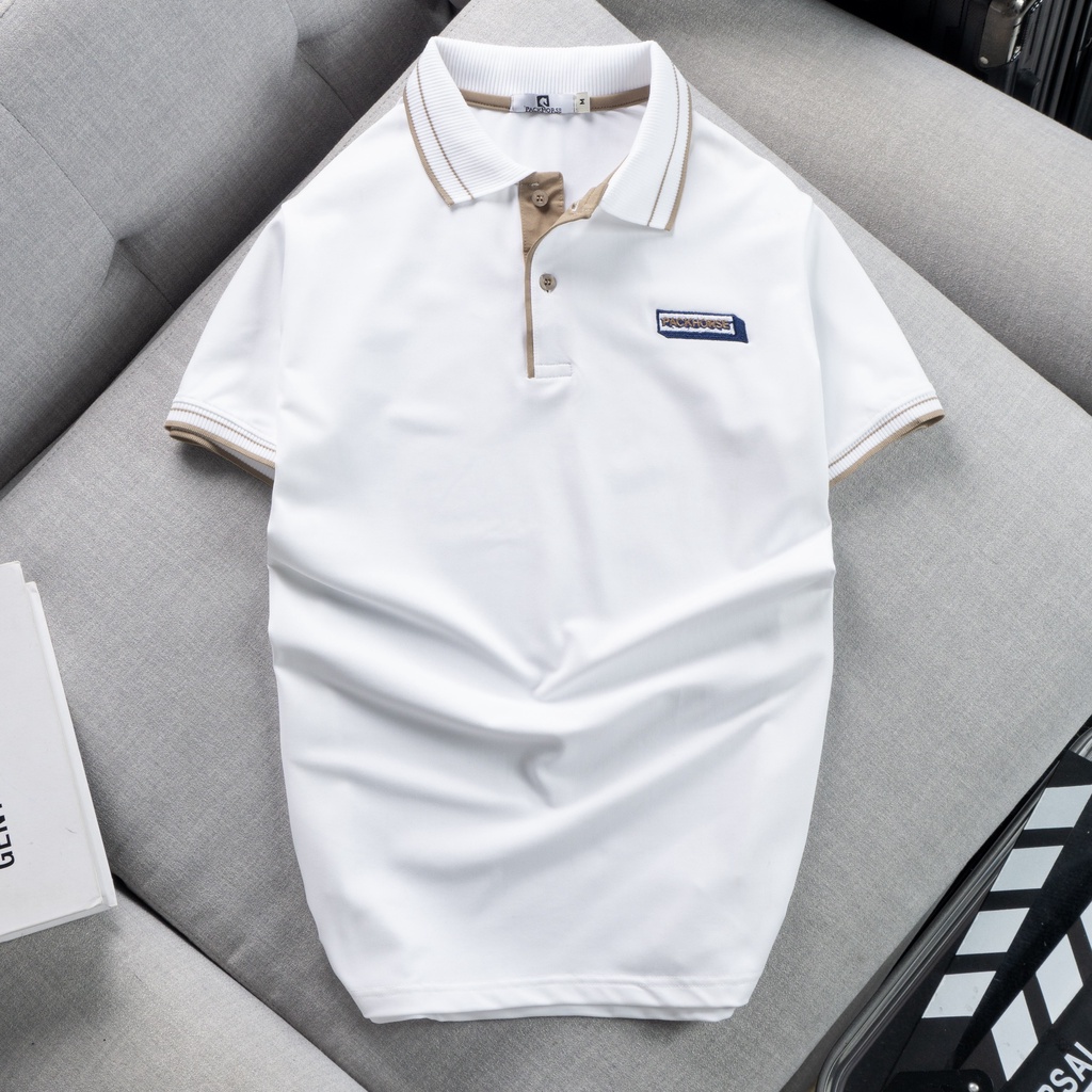 Áo thun Pack H nam POLO cổ bẻ Basic thun trơn trẻ trung cá tính Cotton Poly vải cá sấu lạnh, co giãn 4 chiều, thoáng mát