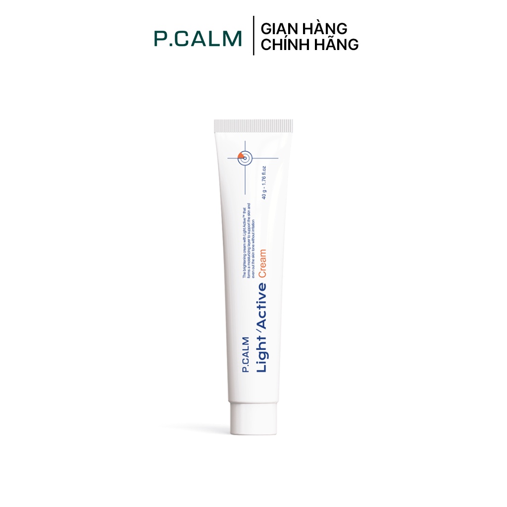 Kem dưỡng da trắng sáng P.CALM Light Active Cream 40g