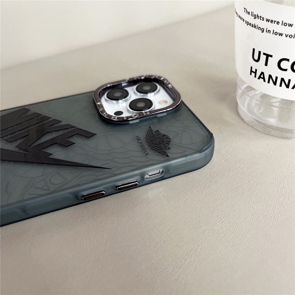 Ốp Điện Thoại Nhựa Cứng Mạ Điện In Chữ JUST DO IT Cho iPhone 15 14 13 12 Mini 11 PRO MAX 6 / 6s 7 / 8plus SE2 X / XS XR XSMAX #Hg5560