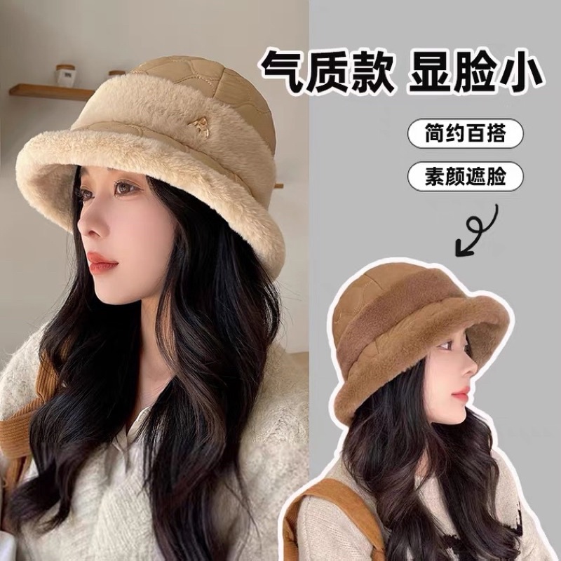 Mũ bucket lông phao