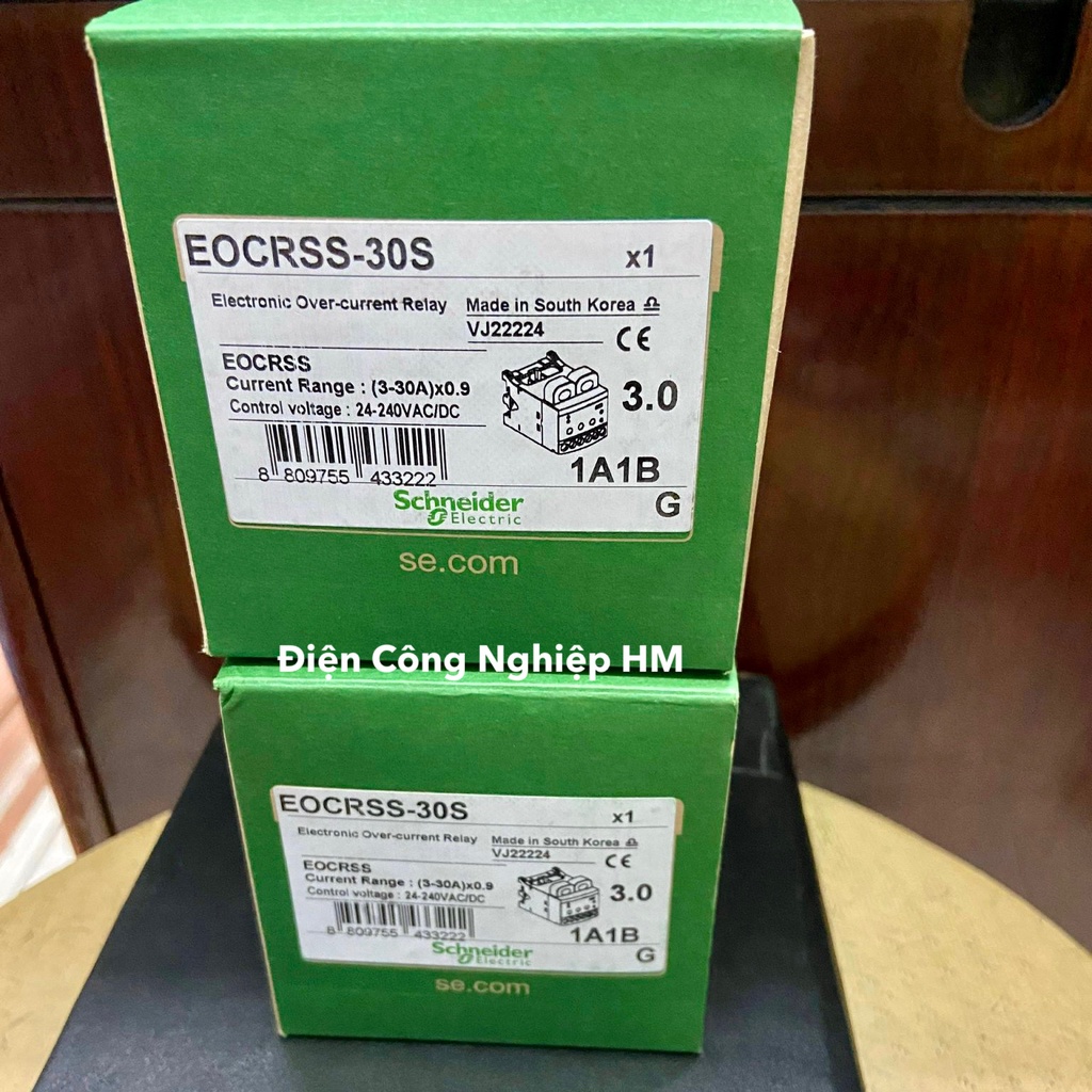 Rơ le bảo vệ quá dòng Schneider EOCRSS 30S - Hàng chính hãng