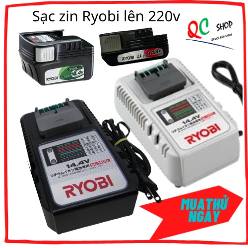 Sạc Ryobi 14v _ Nội địa chính hãng