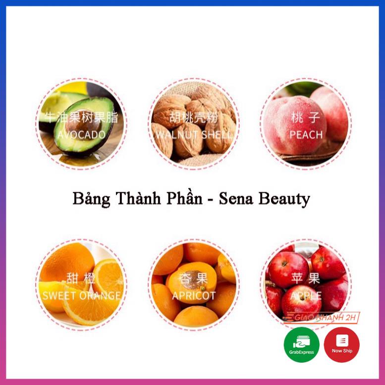 Tẩy da chết body đào Heyxi Peach Clear Body Scrub 200G 20_shampoo