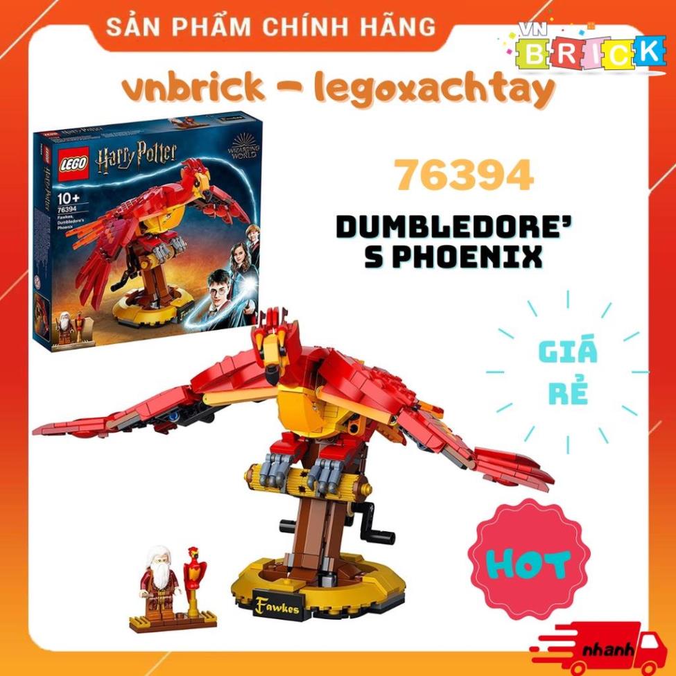 LEGO Harry Potter 76394 Fawkes, Dumbledore’s Phoenix Chính Hãng