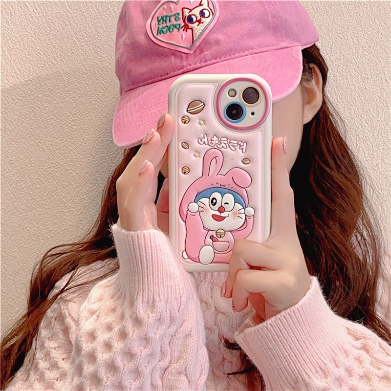 Ốp Điện Thoại Da Viền tpu Dẻo In Họa Tiết Hoạt Hình Góc Tròn Cho iphone 15 pro max 14 pro max 13 pro max 12 pro max