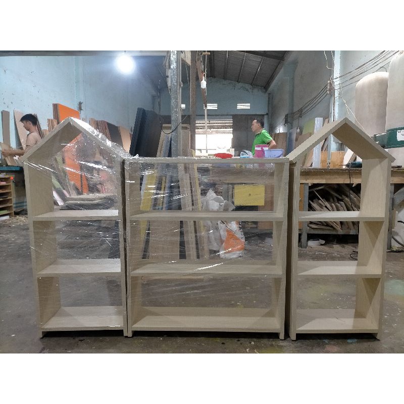 COMBO 3 KỆ MONTESSORI ĐỰNG ĐỒ CHƠI, SÁCH VỞ CHO BÉ