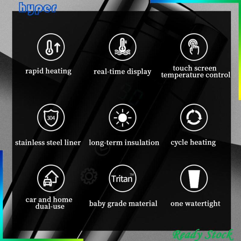 Bình Đun Nước Nóng V / 24V 400ml Cho Xe Hơi