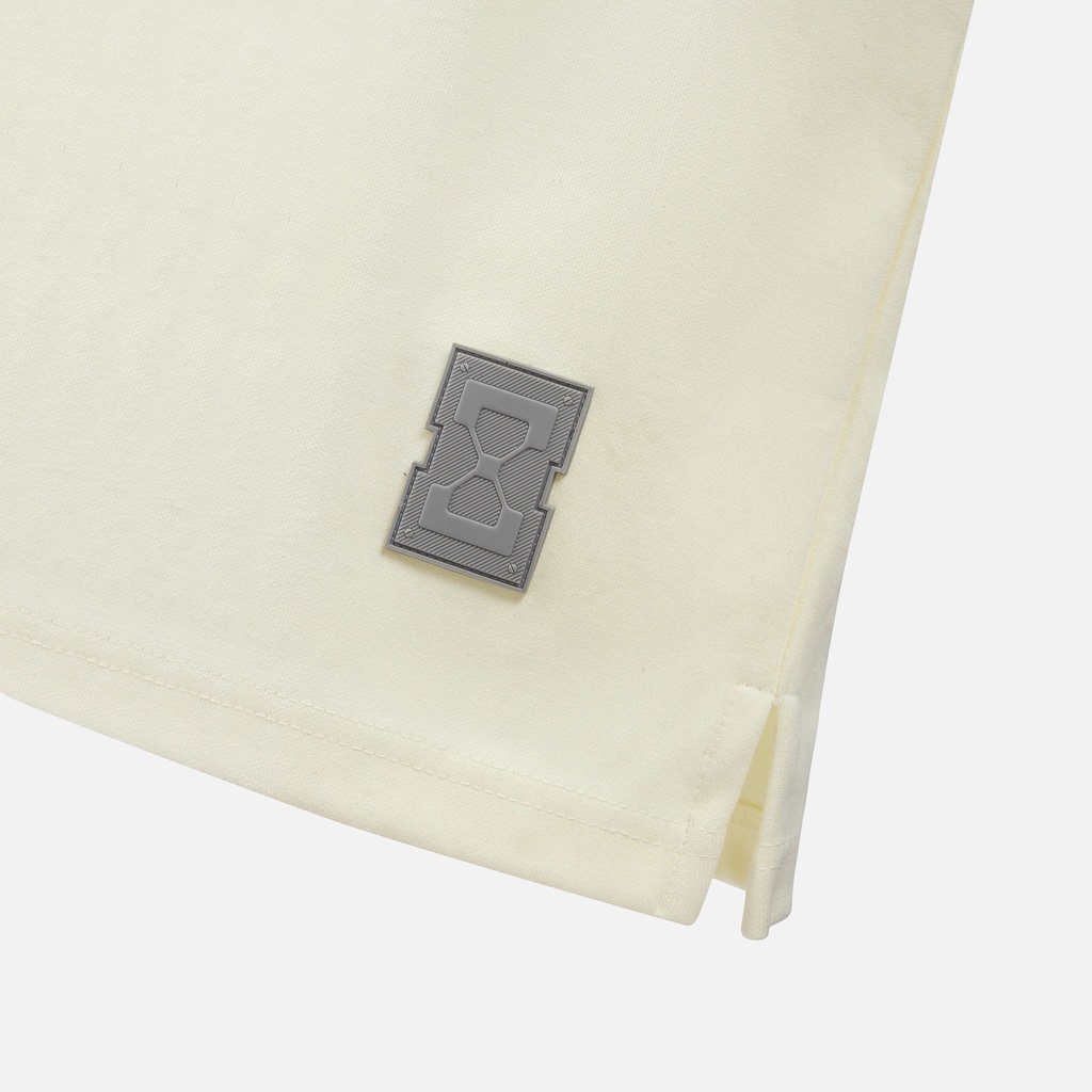 Áo Polo NEEDS OF WISDOM Nowsg Embroidered Long-Sleeve Polo Shirts - Cream - Local Brand Chính Hãng