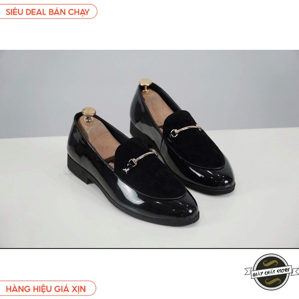 Giày lười, Moca da Pu, giày mọi nam cao cấp