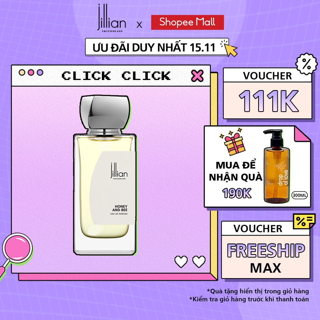Nước hoa JILLIAN – HONEY AND BEE 50 ML