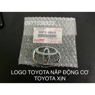LOGO TOYOTA NẮP MÁY (ĐỘNG CƠ) TOYOTA XỊN CHÍNH HÃNG 90975-09919