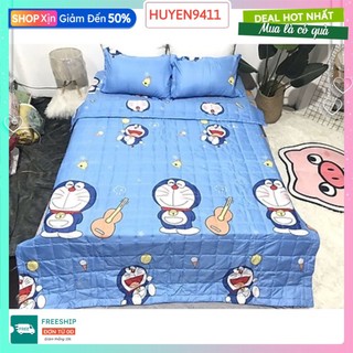 Chăn Hè Trần Bông 3 Lớp 1m8x2m, có sẵn tại kho hcm(doremon đàn)