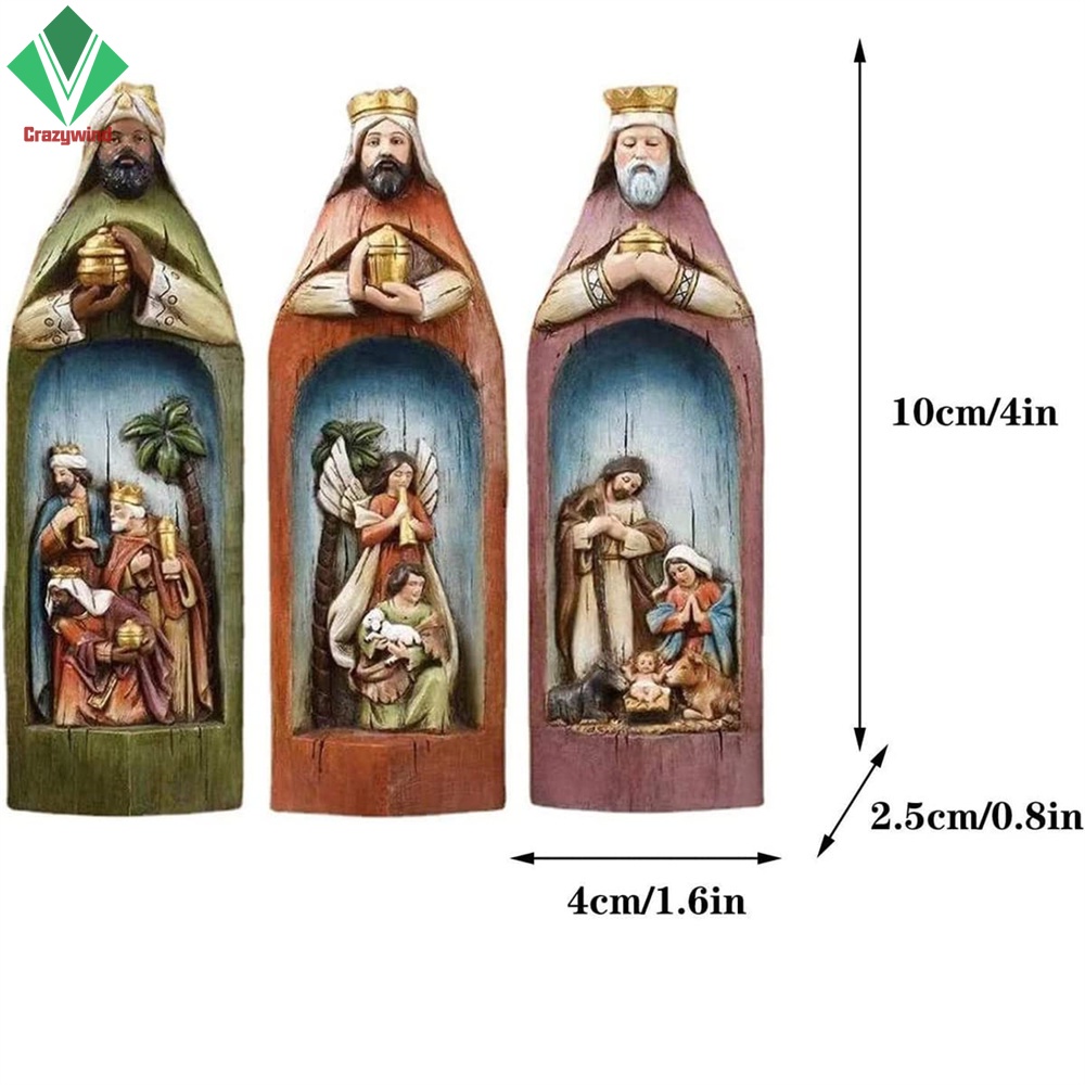 Bộ Sưu Tập Giáng Sinh Bằng Nhựa Resin Thủ Công Cho Nam