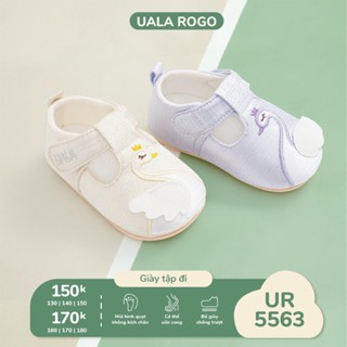  Giày dép tập đi Ualarogo đế cao su chống trượt quai dán an toàn 5563 