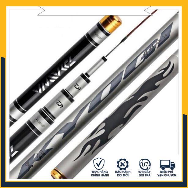 Cần Câu Đài Cao Cấp DAIWA KIOGI 6H Cần Câu Cá Tặng Kèm Ngọn  Cacbon Xoắn Toàn Thân - Hoàng Sơn Fishing