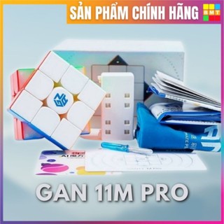 Rubik 3x3 stickerless GAN 11M PRO, rubic 3 tầng cao cấp, rubik cao cấp, đồ chơi trẻ em, RUBIK BMT