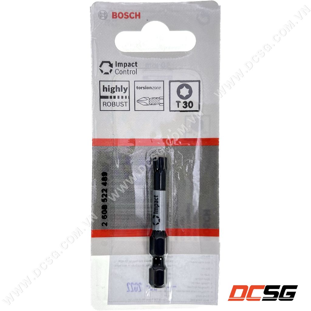 Mũi vít 1 đầu bake và hoa thị 1 đầu dài 50mm Power Bit Bosch | DCSG