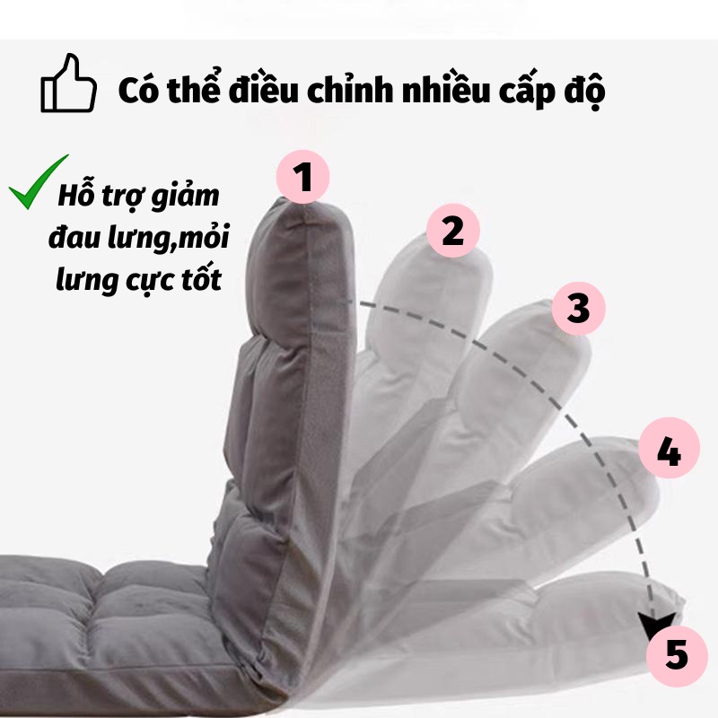 Ghế Ngồi Bệt Ghế Tựa Lưng Êm Ái Thiết Kế Tinh Tế Đơn Giản PAPAA.HOME | BigBuy360 - bigbuy360.vn