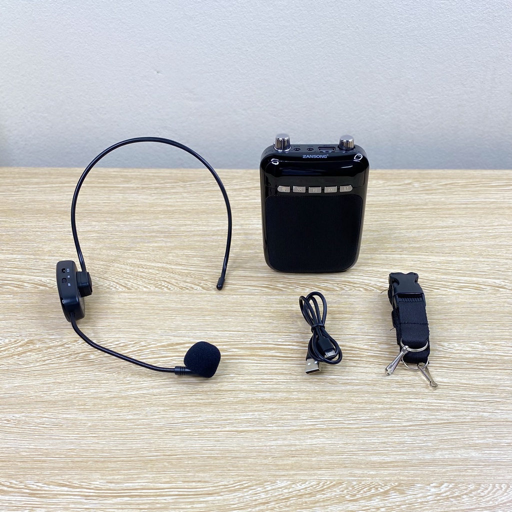 Máy trợ giảng không dây nhỏ gọn, *MIC KO DÂY UHF* giảm rú rít thông minh, công suất lớn, âm thanh phát ra to rõ và trong