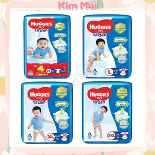 Tã dán huggies dry tràm trà m46/l40/xl36/xxl33